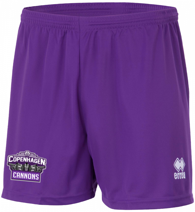Errea - Cc Basket Shorts - Purple & white