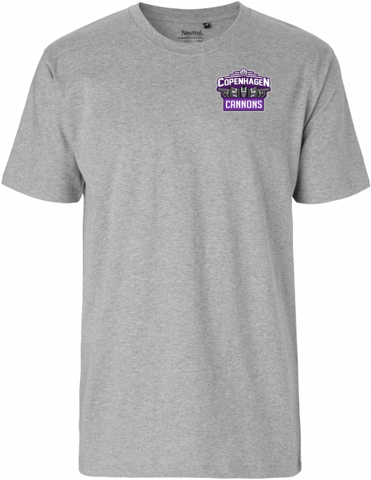 Neutral - Cc T-Shirt I Økologisk Bomuld - Sport Grey